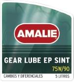 AMALIE ACEITES Y LUBRICANTES EEEP700 - GEAR LUBE EP 75W90 SINT 5 L